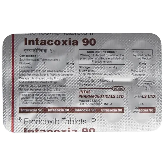 intacoxia 90 tablet 15's